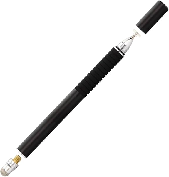 Caneta Stylus Ponta Fina 2 em 1